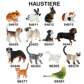 Bullyland 66371 - Spielfigur American Shorthair Francis, ca. 7,4 cm große Tierfigur, detailgetreu, PVC-frei, ideal als kleines Geschenk für Kinder ab 3 Jahren