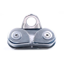 ZONADAH Cam Cleat with 16 mm Guide Rings, Boat Marine Sailing Boat 316 Stainless Steel Boat Rowing Fast Entry Cleats Sailing Accessories