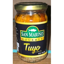 San Marino Gourmet Tuyo in Corn Oil 7.76 oz, 2 Bottles