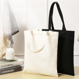 Plain Vertical Eco Bag for Bulk Printing & Customization Vertical / White 3ea