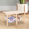 Fenteer Guinea Pig Hammock Hideout with Wooden Stand Double Hammocks