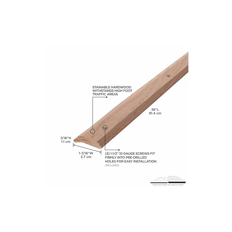 M-D Building Products 85357 1-7/16 in. X 36 in. Unfinished