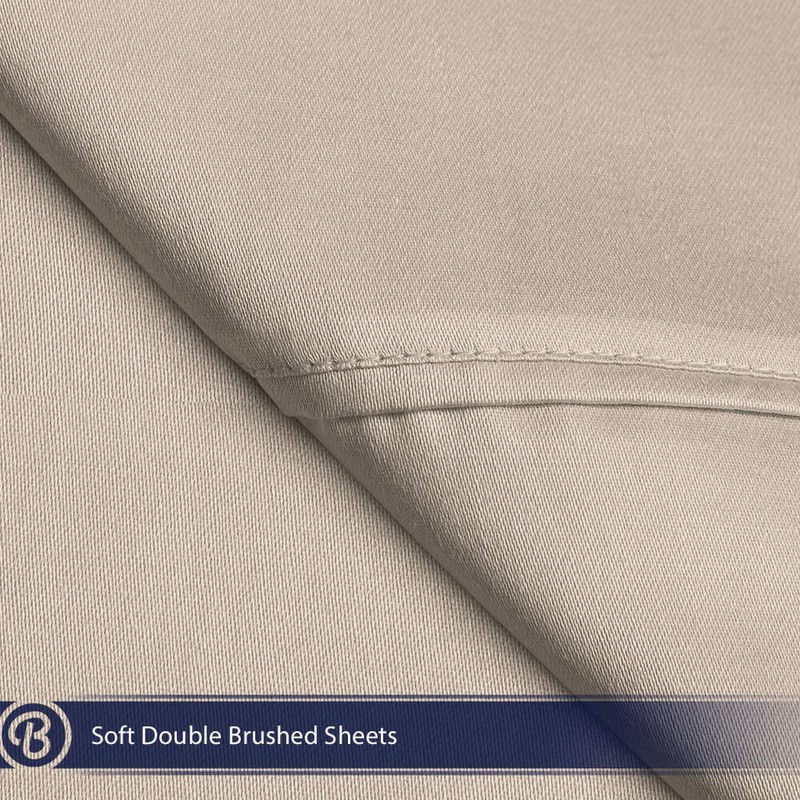 Bare Home Full Sheet Set - 1800 Ultra-Soft Microfiber Full