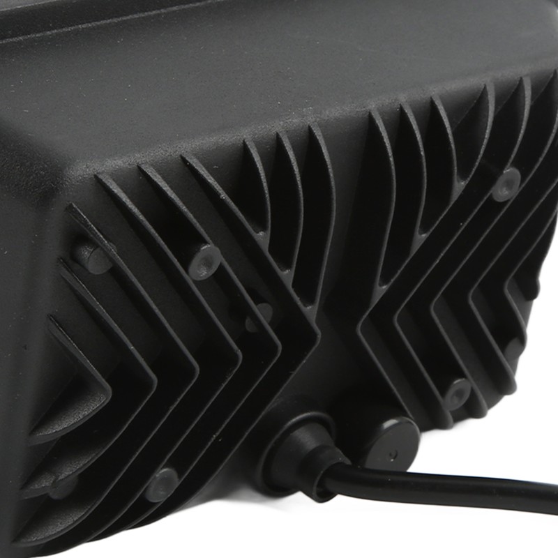 Truck Front Square LED Headlight with High Low Beam DRL