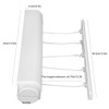 Retractable Clothesline, Plastic Adjustable Clothes Drying Rope Hanger for Indoor
