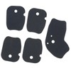 DVPARTS 5X Cup Holder Rubber Inserts 66995-AD011 66995-AD021 Compatible with