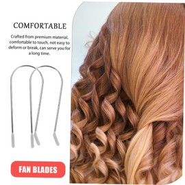 jojofuny 16pcs Stainless Steel Hot Curler Clips for Hair Rollers Replacement for Securing Heated Curlers for Styling and Volume Enhancement