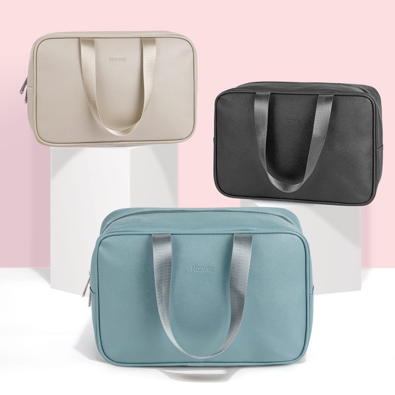 Full Size Toiletry Bag Large Cosmetic Bag Travel Makeup Bag