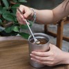 SILVERANT Titanium Straw for Coffee Lovers, Stylish & Durable Perfect