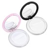 Healvian 2 Sets Portable Empty Powder Case with Puff –