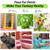 Faux Fur Fabric Half Yard, Fur Fabric for Crafts, Gnomes,
