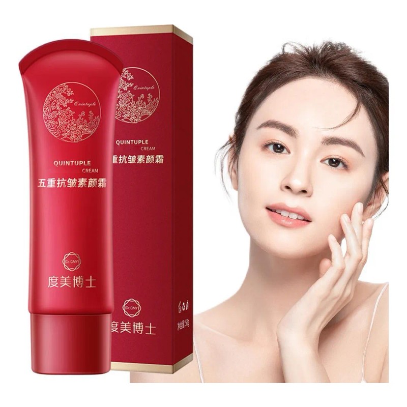 Crema Cinco Capas Hidratante Iluminadora Solar