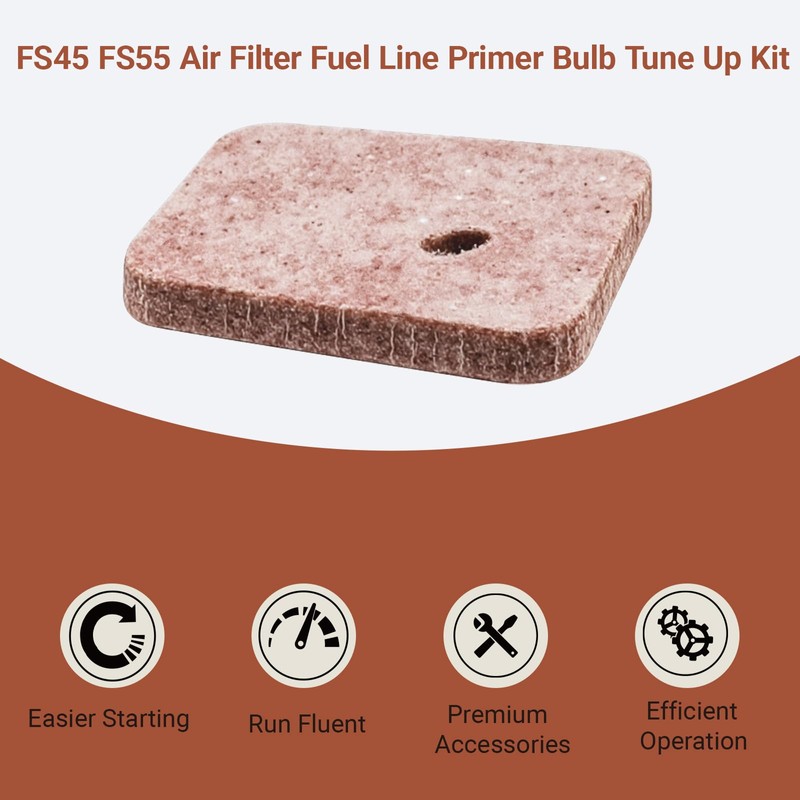 Ownengin FS38 FS55R Air Filter Fuel Line Tune Up Kit