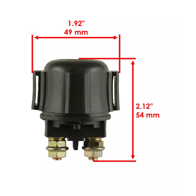 Caltric Starter & Relay Solenoid for Yamaha Timberwolf 250 YFB250