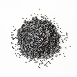 Snack Delights – Whole Poppy Seeds, All-Natural Premium Quality – Ideal for Baking, Cooking & Salad Dressings – Bulk Resealable Bag (16 oz)