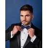 Ladeheid Elegant Men's Bow Tie - High Quality, Matt, Adjustable,
