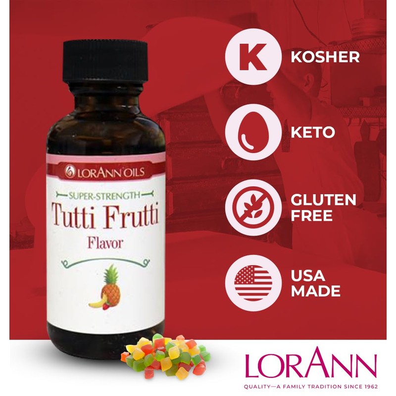 LorAnn Tutti Frutti SS Flavor, 1 ounce bottle