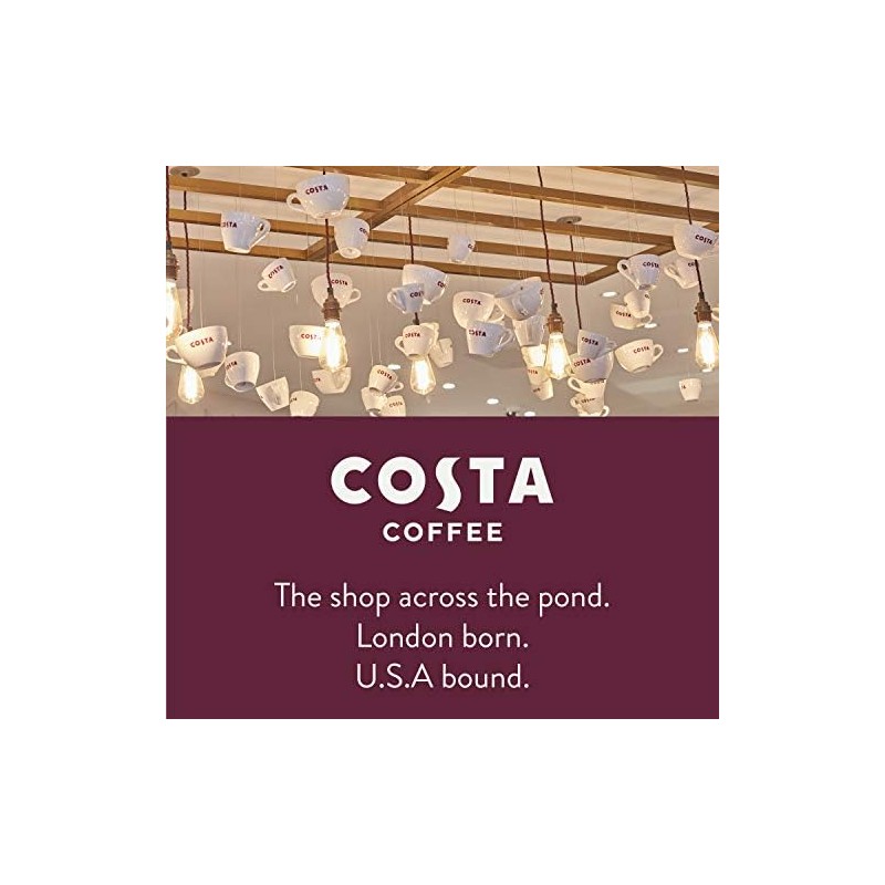 Costa Coffee Whole Bean Coffee, Signature Blend Medium Roast, 12oz