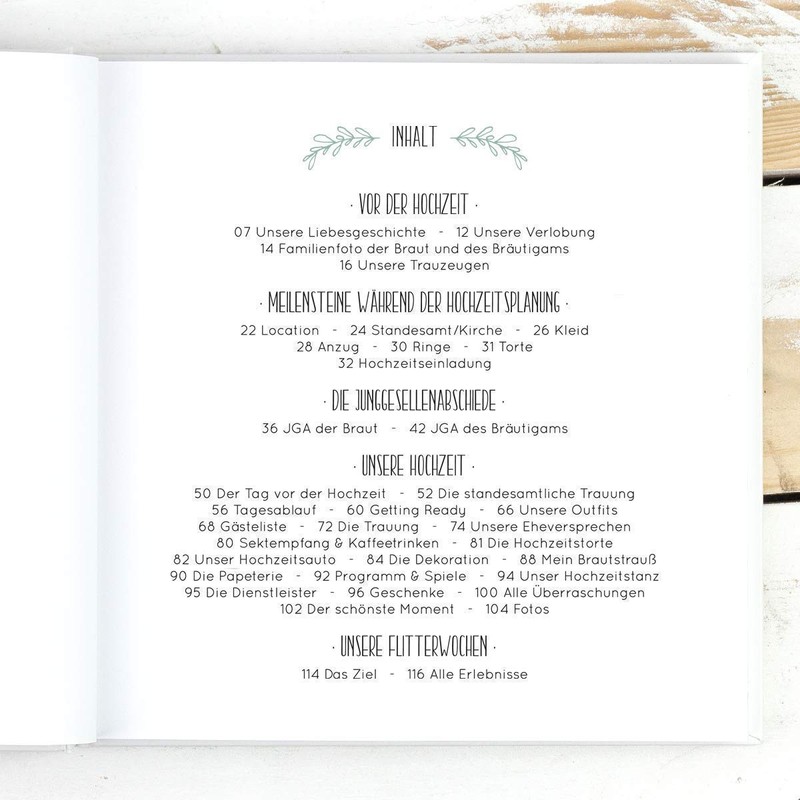Design wedding album - our dream wedding, memory album, wedding