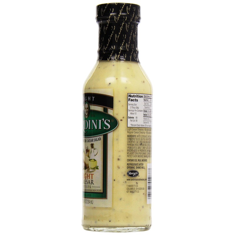 Cardini's Lite Caesar Dressing, 12 oz