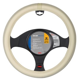 Lampa Premium Duo-Grip 33139 TPE Steering Wheel Cover Size M Beige
