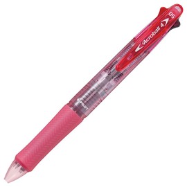 Pilot 4 Colors Ballpoint Pen, Acroball 4 Extra Fine, Black, Red, Blue & Green (Bkab-45EF-Csp)