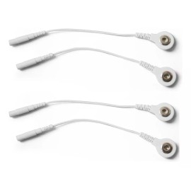 Figura Red 4 Adaptador 2.0mm A 3.5mm Cable Tens Ems Electrodo Pad
