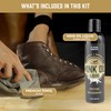Eagle Mink Oil Liquid Leather Conditioner 8oz with Cloth Applicator