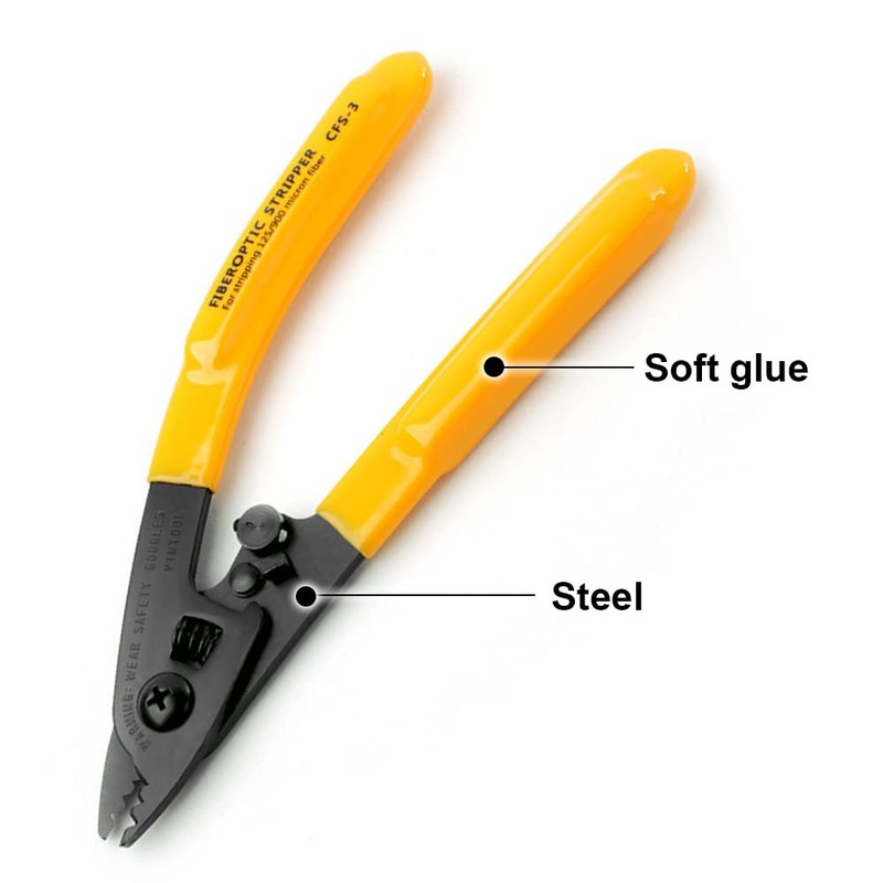 Fibre Optic Cable Stripper Labor Saving Wire Stripper Steel Hole