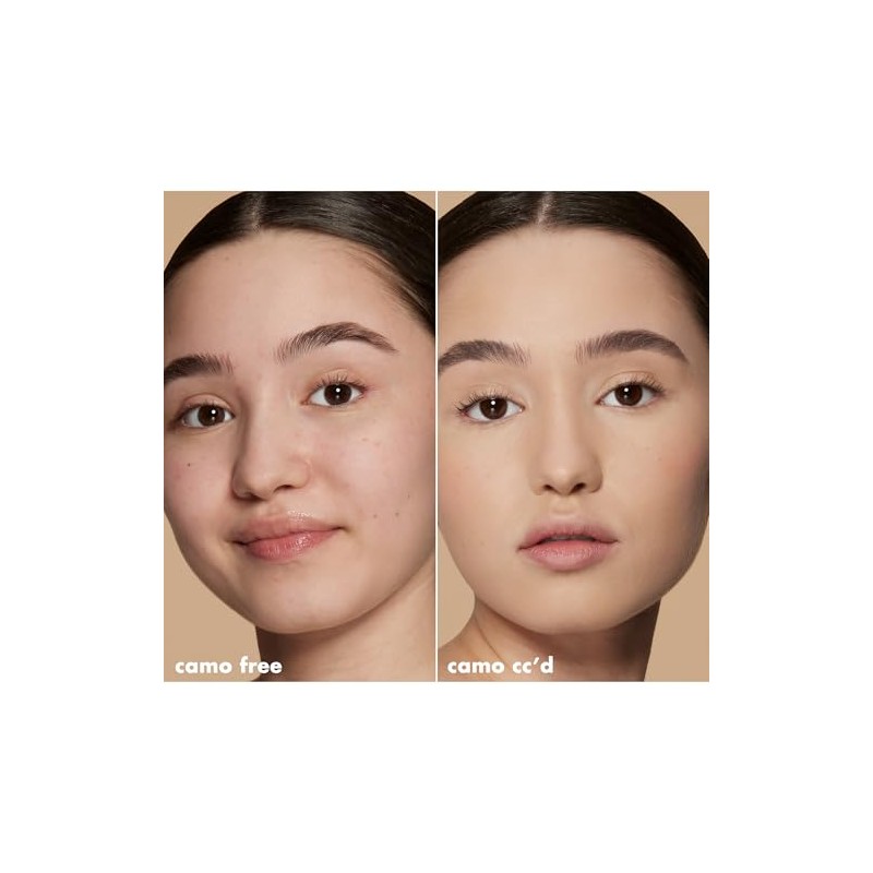 e.l.f. Camo CC Cream, Color Correcting Medium-To-Full Coverage Foundation with
