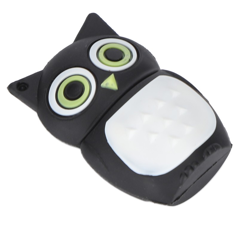Cartoon U Disk Black Owl Appearance High Speed Bulk Storage