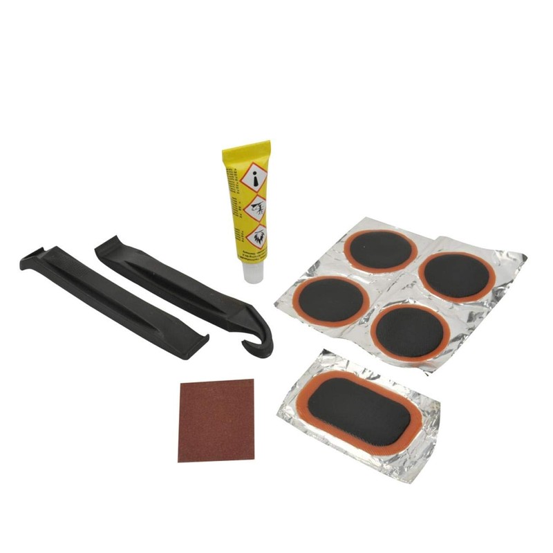 Fischer Puncture Repair Kit, Multi-Colour, One Size, black