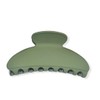 Plastic acrylic Hair Claw crab claw clip green colour 9cm