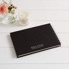 ANGEL & DOVE Luxury Black A5 Memory Book with Ribbon
