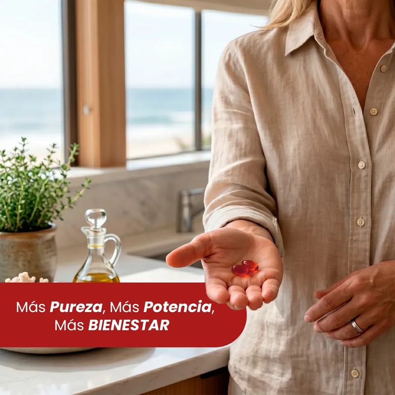 Aceite De Krill Nuboost 200 Cápsulas-salud Y Bienestar Sabor Sin