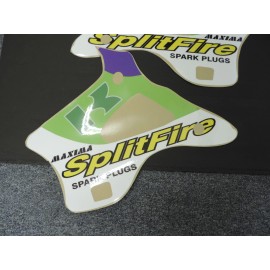 Evolution MX Splitfire Kawasaki KX 125 250 Radiator Shroud Decal Graphics 1994-1998