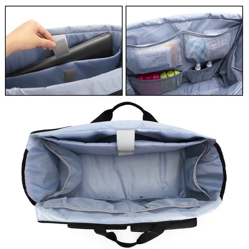 Trunab Nurse Bag with Padded 15.6 Inch Laptop Sleeve