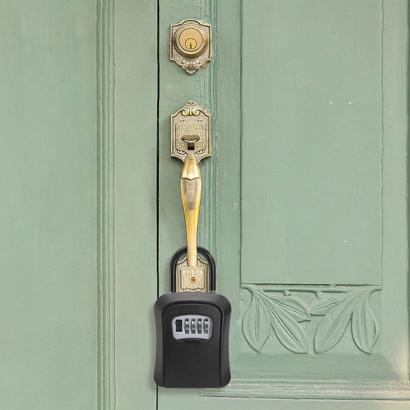 Cididu 2 Pack Key Lock Box for Outside, Wall Mount