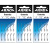 30 Pieces Jenzi knot-free line binder, fine, 12 kg (3