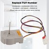 EAU63923603 EAU65058305 Refrigerator Evaporator Fan Motor Compatible with LG Kenmore