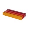 Metrie BL52 Folding Rule, Duplex Scale, 2 Metres, Colourful