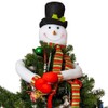 Ornativity Snowman Christmas Tree Hugger - Xmas Holiday Tree Top