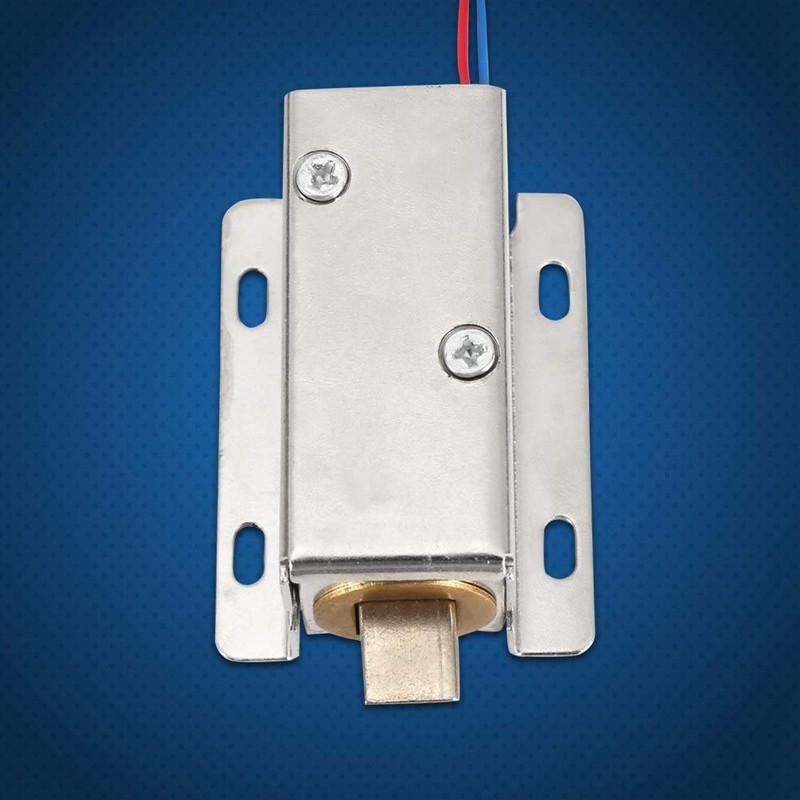 DC 12V Electromagnetic Magnetic Lock, Solenoid Electromagnetic Cabinet Lock, Electromagnetic