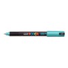 Posca Acrylic Paint Marker, PC-1MR Ultra Fine tip, Metallic Green