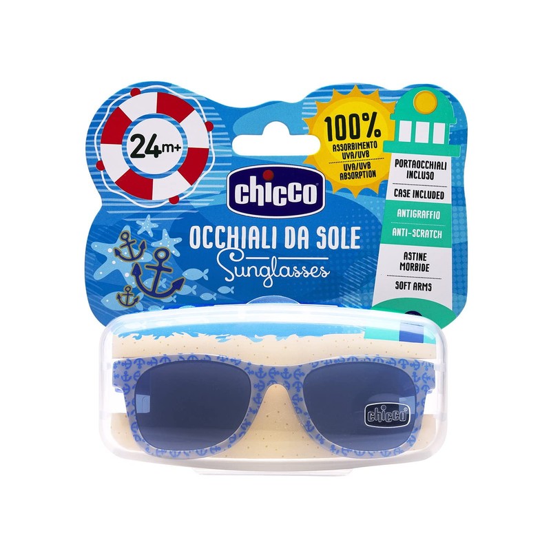 Chicco Kids Sunglasses 24M + Anchor Durable Anti-Scratch Lenses UVA