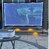 Portable Projector Screen | 90" Wide x 52" Tall Screen