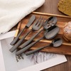 Uniturcky Serving Utensils Set, 5-Piece 18/8 Stainless Steel Hostess Serving