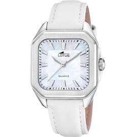 Lotus Dress Watch 18968/2, mother of pearl, Ribbon