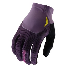 Troy Lee Designs Ace 2.0 Glove (2025) for Mountain Bicycle Biking MTB, Radioscape Deep Purple, Medium