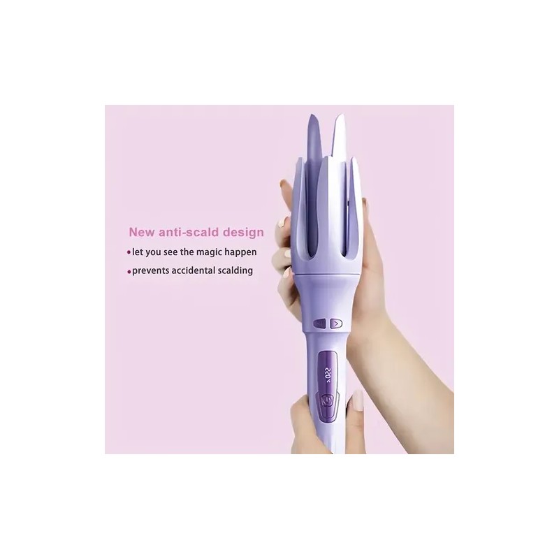 Jarphy Rizador De Cabello Ferros Automatic 32mm Morado
